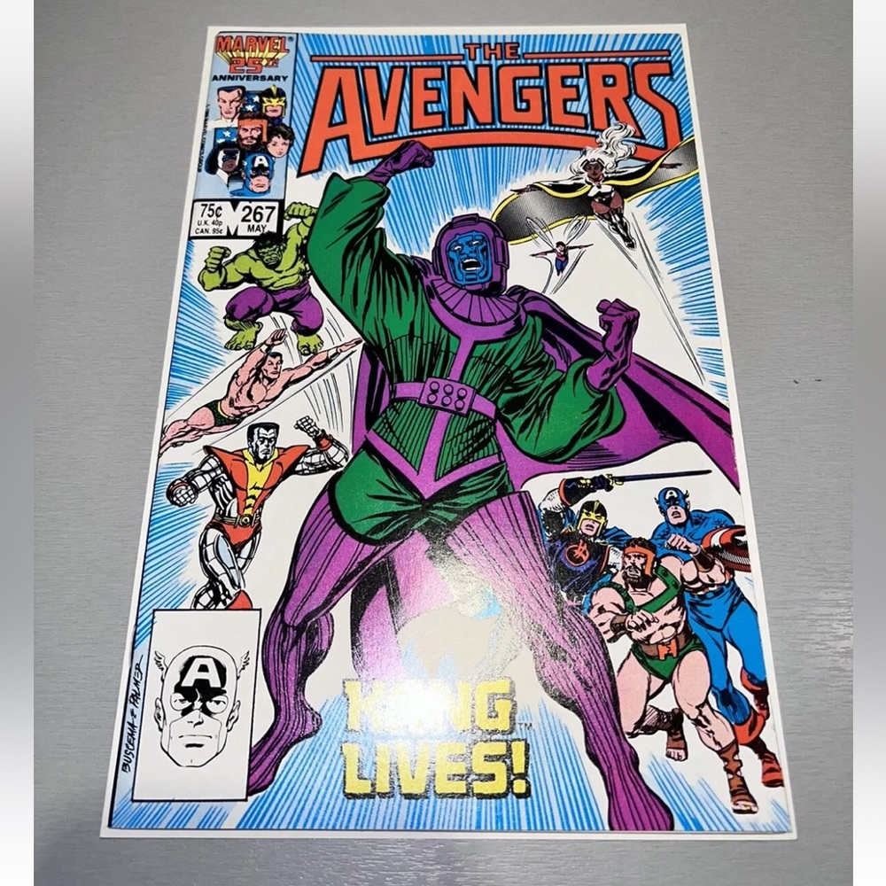 Marvel Avengers Comic Book #267 Council Of Kangs Great Condition MCU